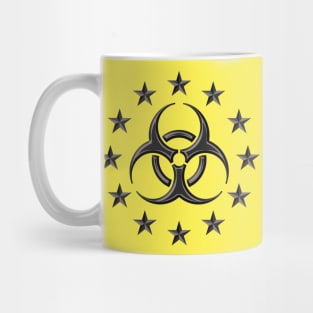 Biological Hazard symbol with stars Mug